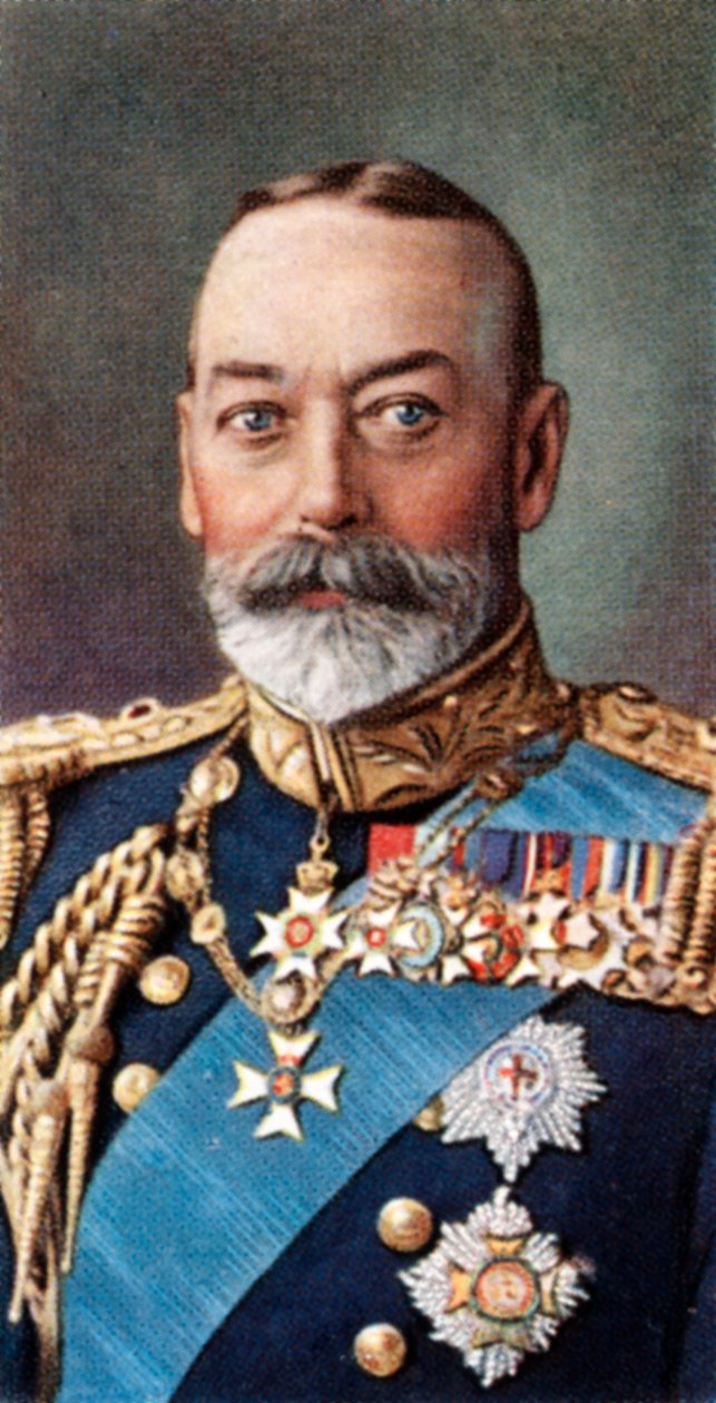 Kung George V, c1935 av Unbekannt