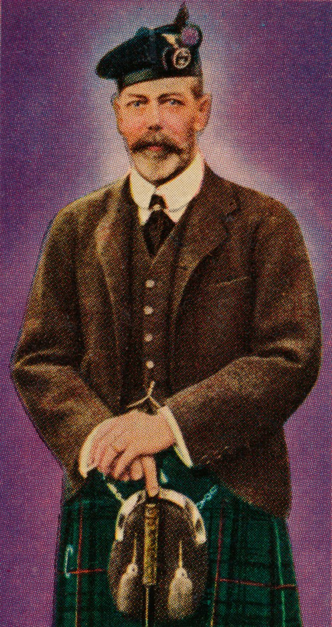 King George V i Highland-klänning, 1935 av Unbekannt