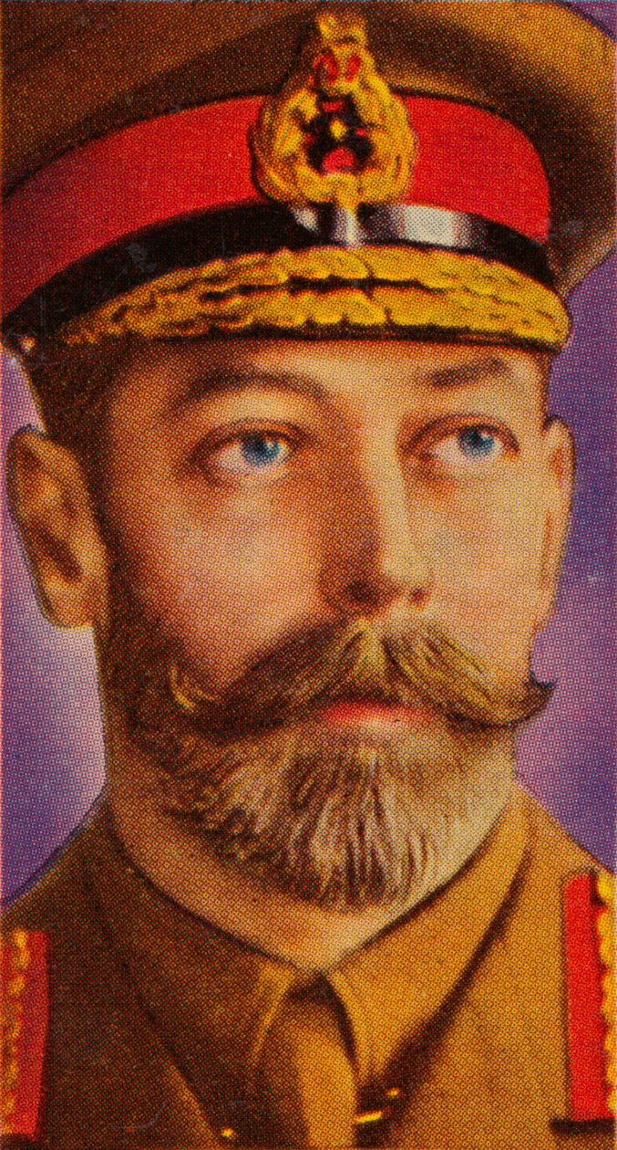 Kung George V i fältklänning under första världskriget, c1914-c1918 1935 av Unbekannt