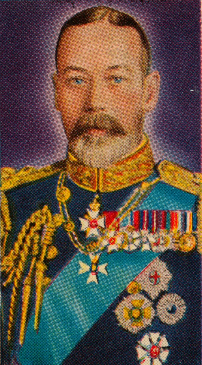 Kung George V i flottans amirals uniform, 1935 av Unbekannt