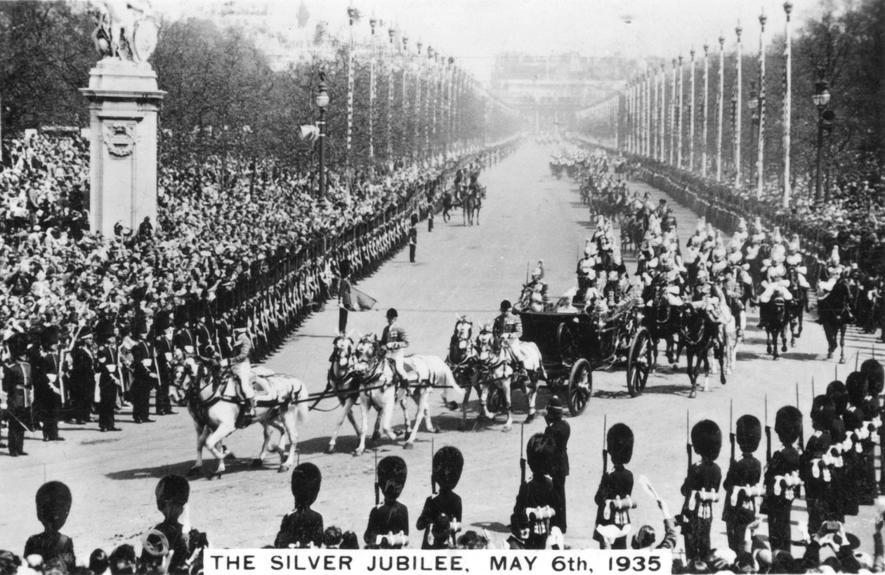 King George vs Silver Jubilee, London, 6 maj 1935 av Unbekannt