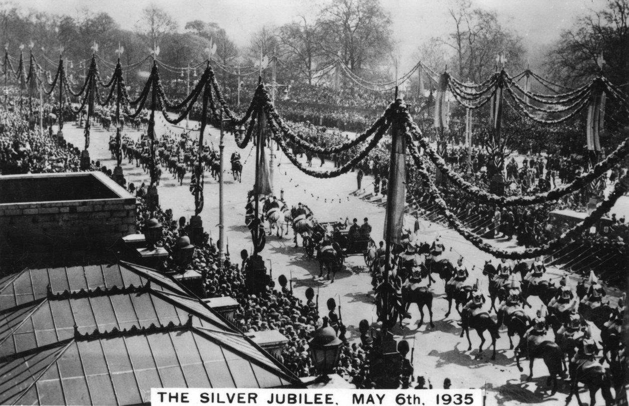 King George vs Silver Jubilee, London, 6 maj 1935 av Unbekannt