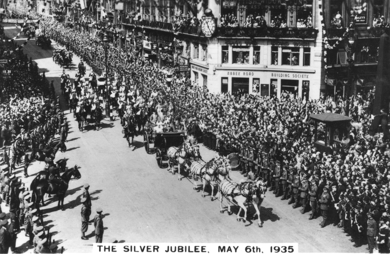 King George vs Silver Jubilee, London, 6 maj 1935 av Unbekannt