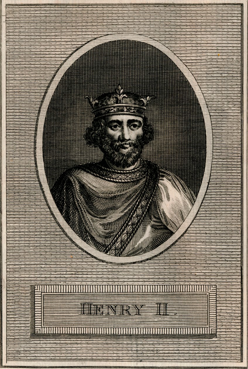 Kung Henrik II, 1793 av Unbekannt