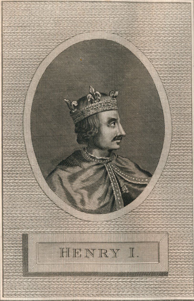 Kung Henrik I, 1793 av Unbekannt
