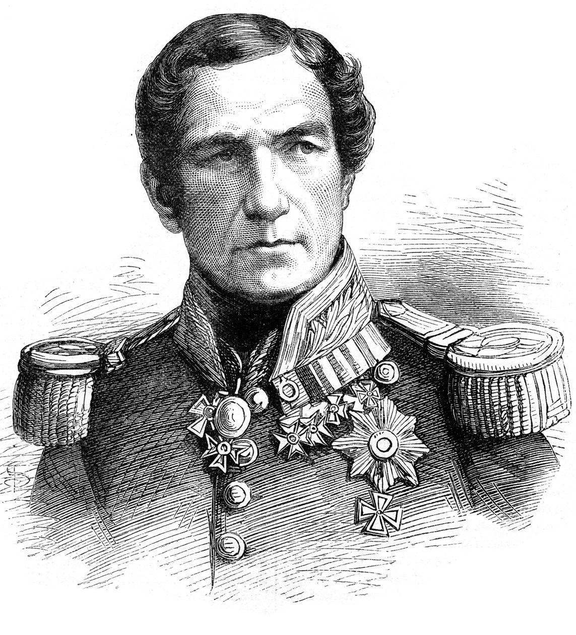 Kung Leopold I av Belgien, 1800-talet av Unbekannt