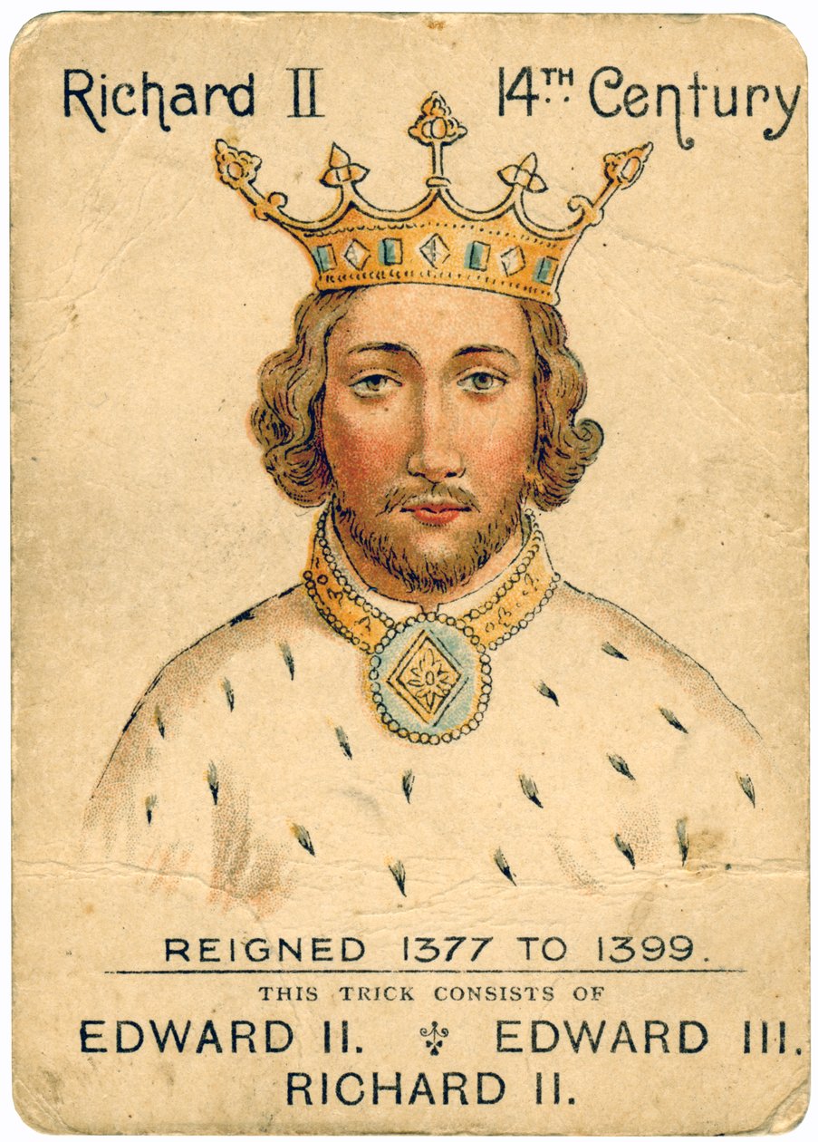 Kung Richard II 1367-1400, 1901-1910 av Unbekannt