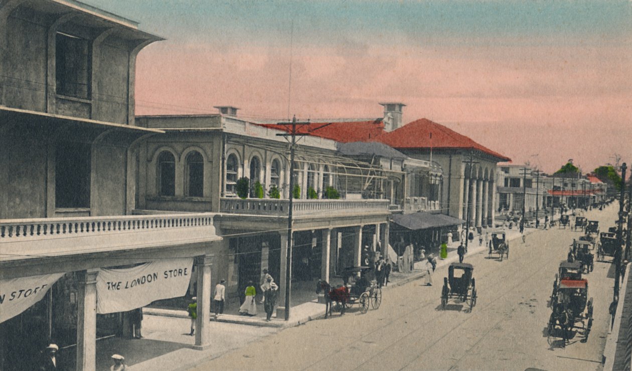 King Street, norrut, Kingston, Jamaica, tidigt 1900-tal. av Unbekannt