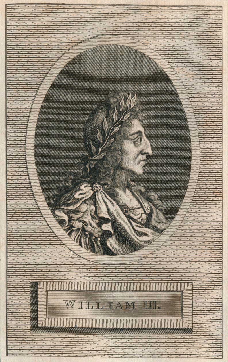 Kung Vilhelm III, 1793 av Unbekannt
