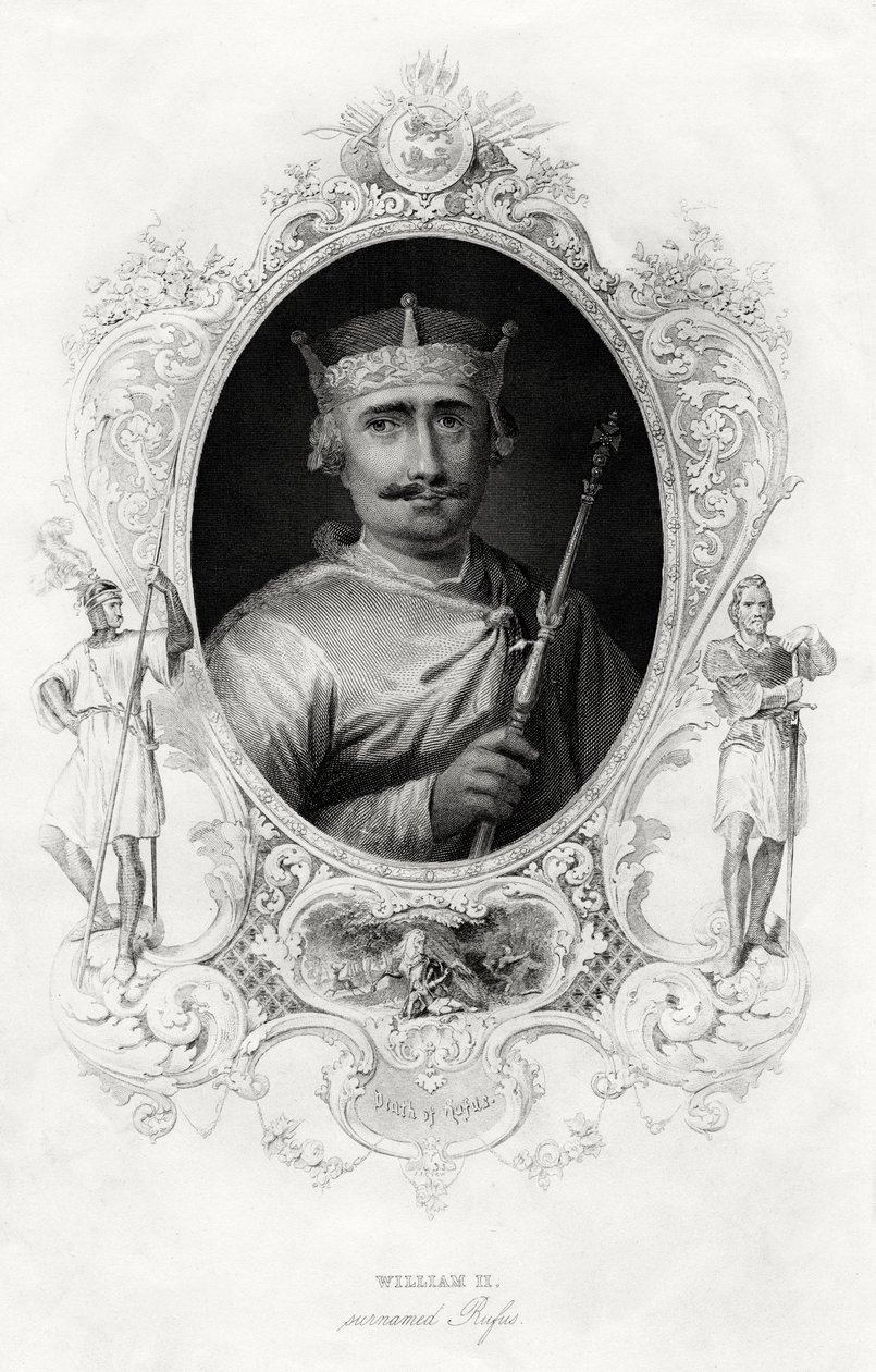 Kung William II av England, 1860 av Unbekannt