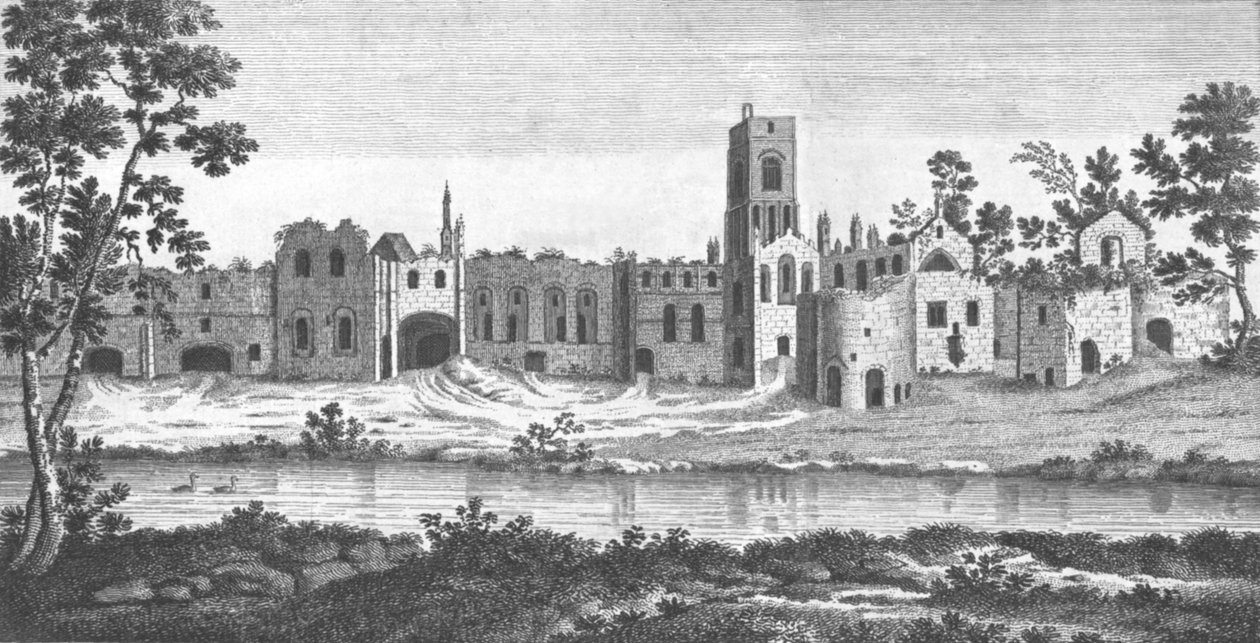 Kirkstall Abbey, Leeds, West Yorkshire, 1700-talet av Unbekannt