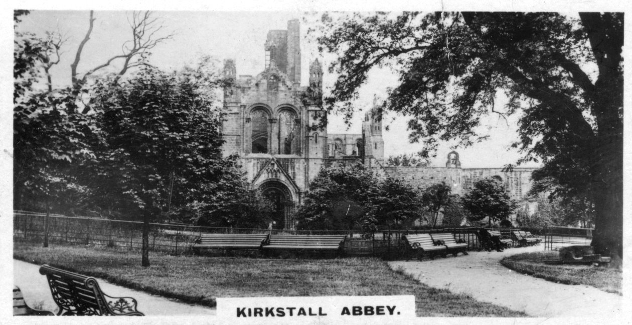 Kirkstall Abbey, Leeds, Yorkshire, c1920-talet av Unbekannt