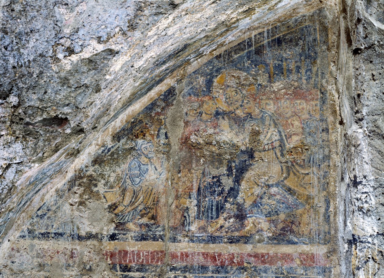 Kiss of Judas (fresk) (se 138683 och 138685) av Unbekannt