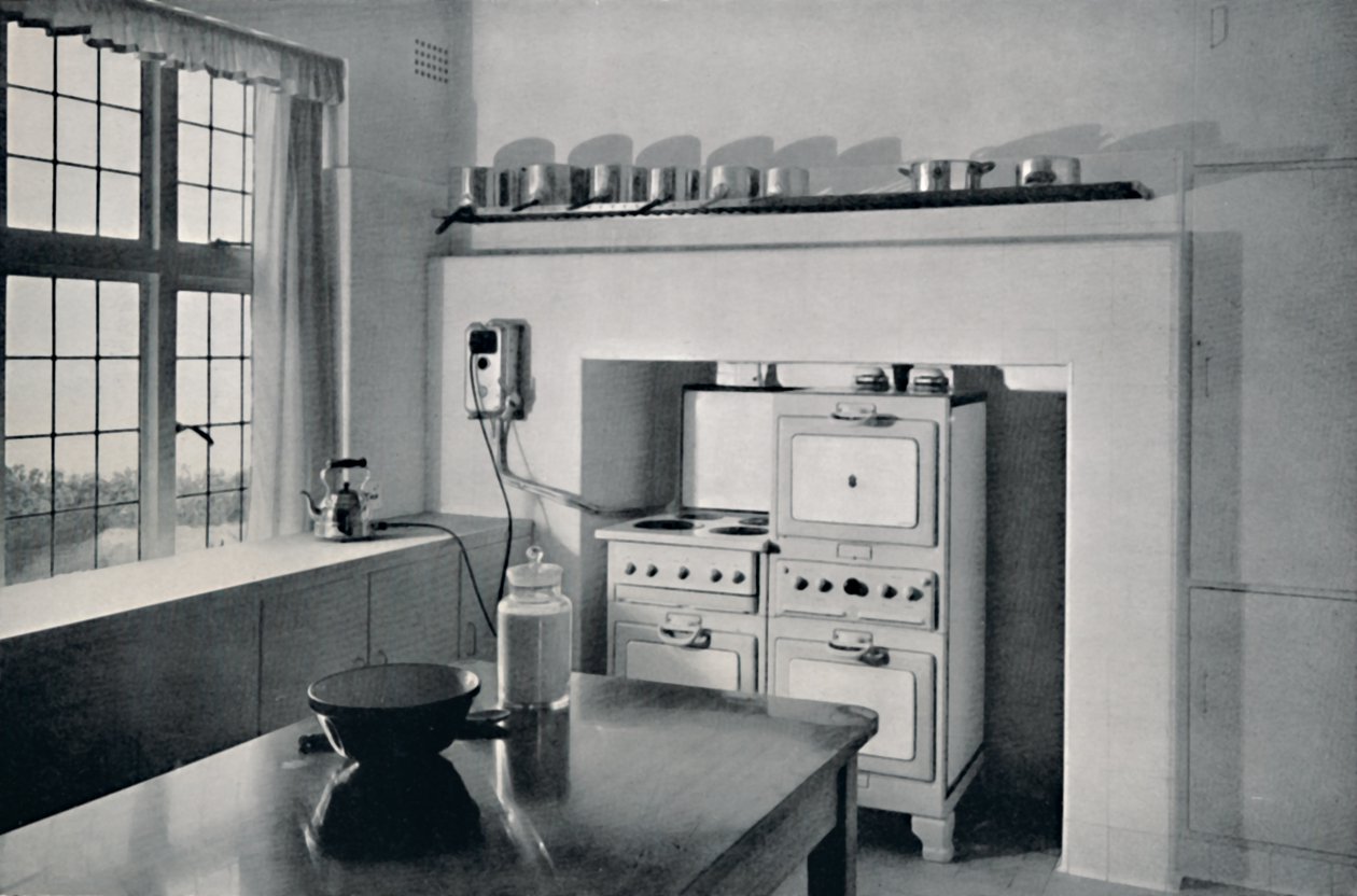 Kök designat av R.W. Symonds, 1938 av Unbekannt
