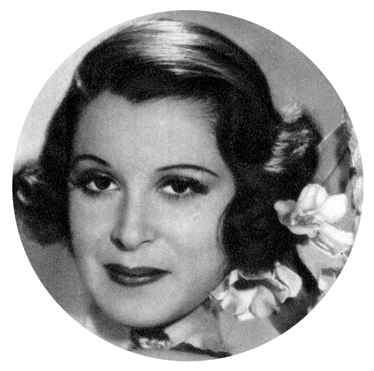 Kitty Carlisle Hart, amerikansk skådespelerska, 1934-1935 av Unbekannt