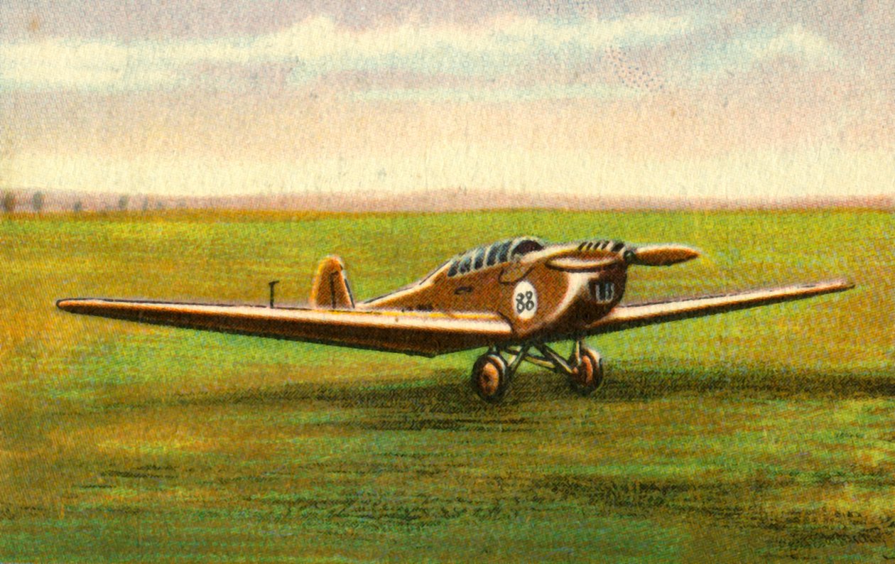 Klemm L 25 E plan, 1932. av Unbekannt