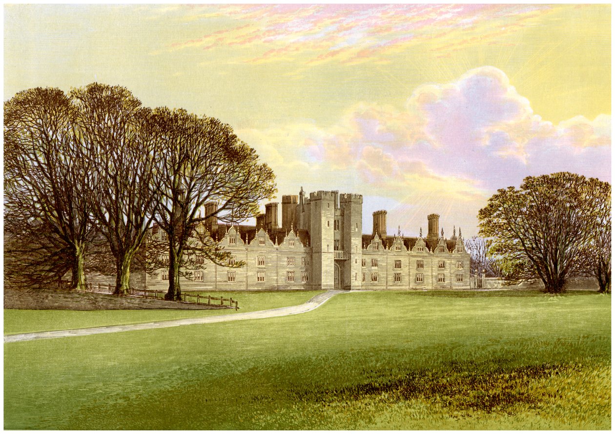 Knole, nära Sevenoaks, Kent, hem för Lord Sackville, c1880 av Unbekannt