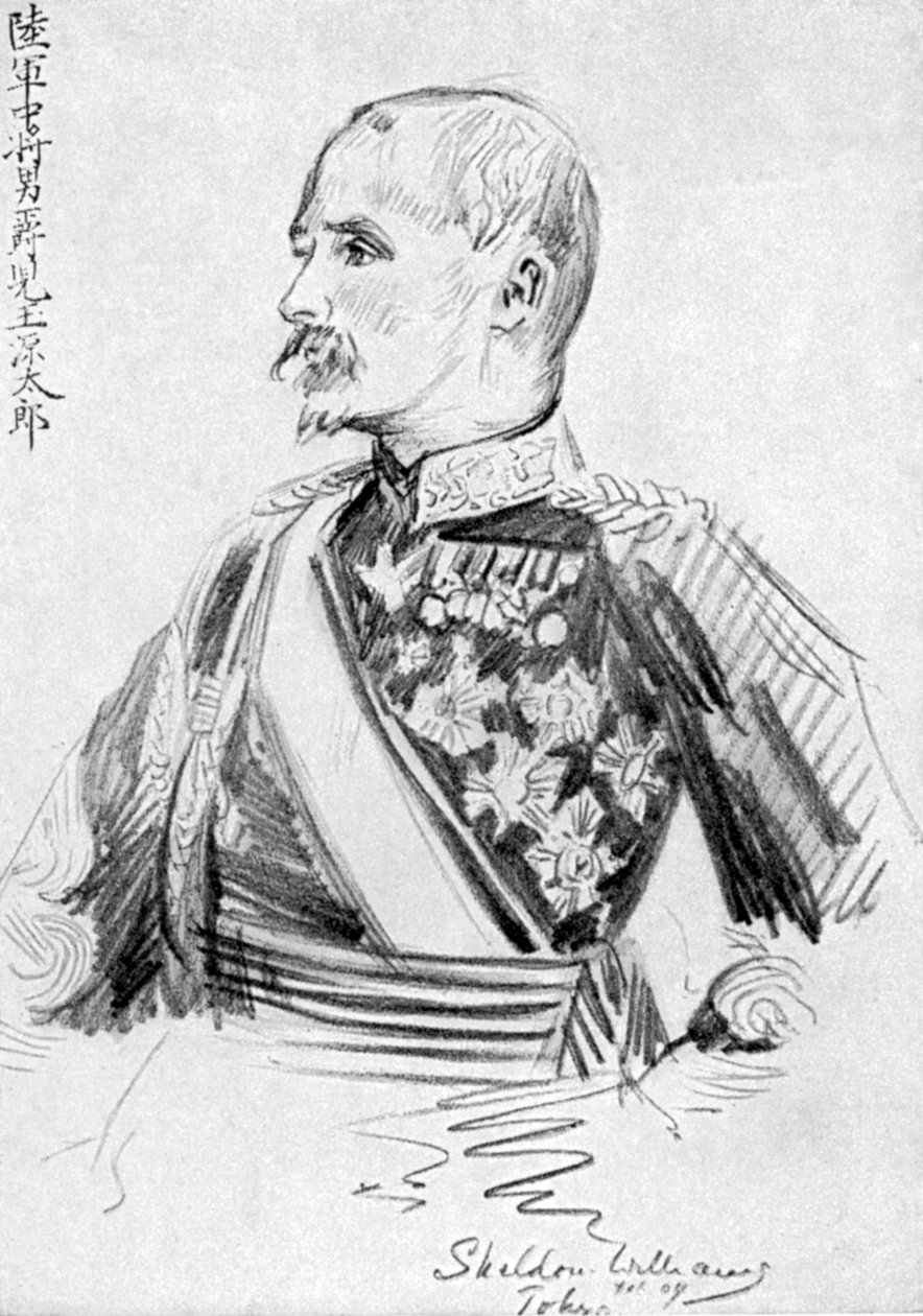 Kodama Gentaro, japansk soldat och statsman, rysk-japanska kriget, 1904-5 av Unbekannt