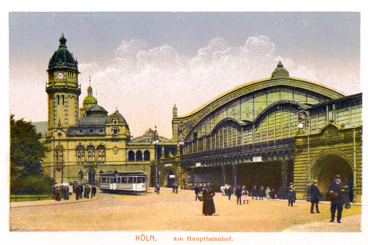 Köln, Am Hauptbahnhof, Centralstationen, 1900-talet av Unbekannt
