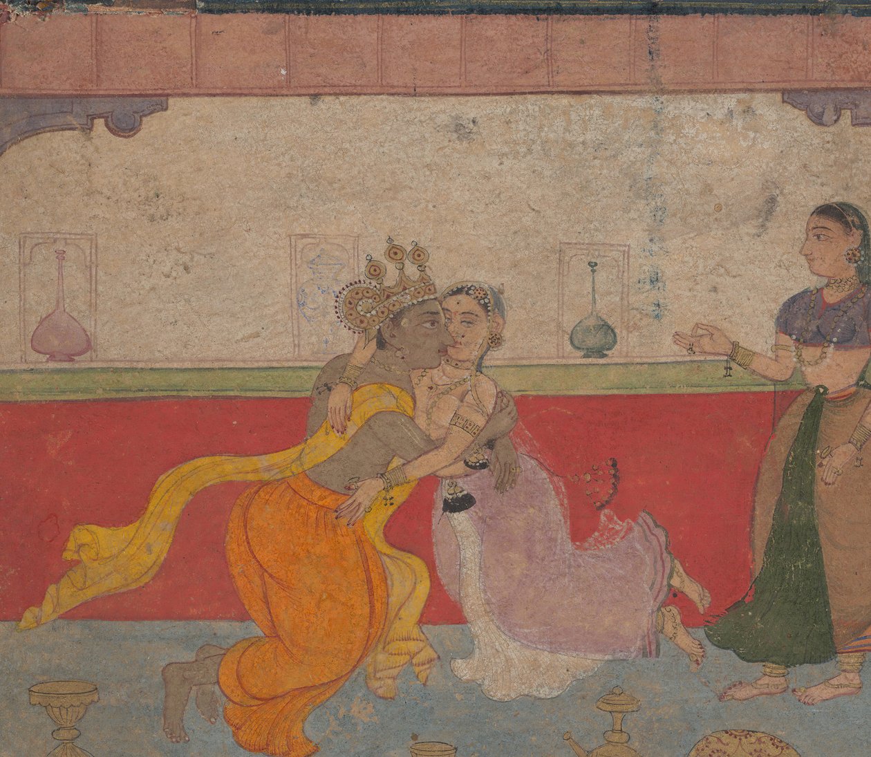Krishna Kiss Radha: Sida från Boston Recreational Lovers av Unbekannt