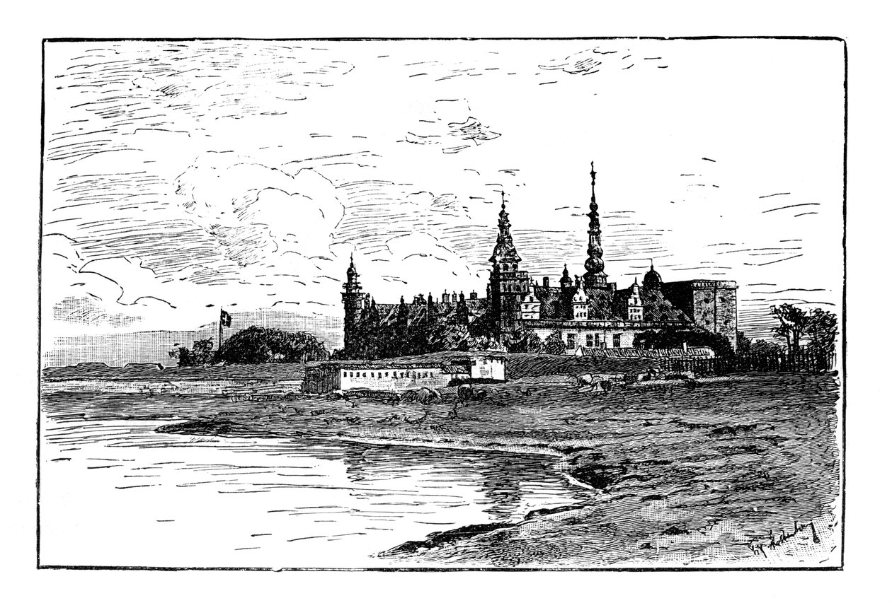 Kronborgs slott, Helsingör, Danmark av Unbekannt