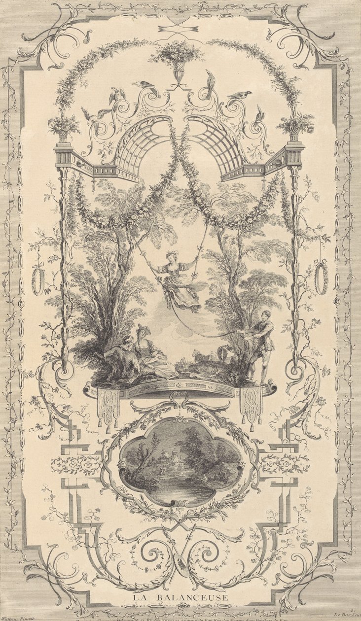 Antoine Watteau Painters verk till kungen i hans kungliga akademi för målning och skulptering..., ca. 1740. av Unbekannt