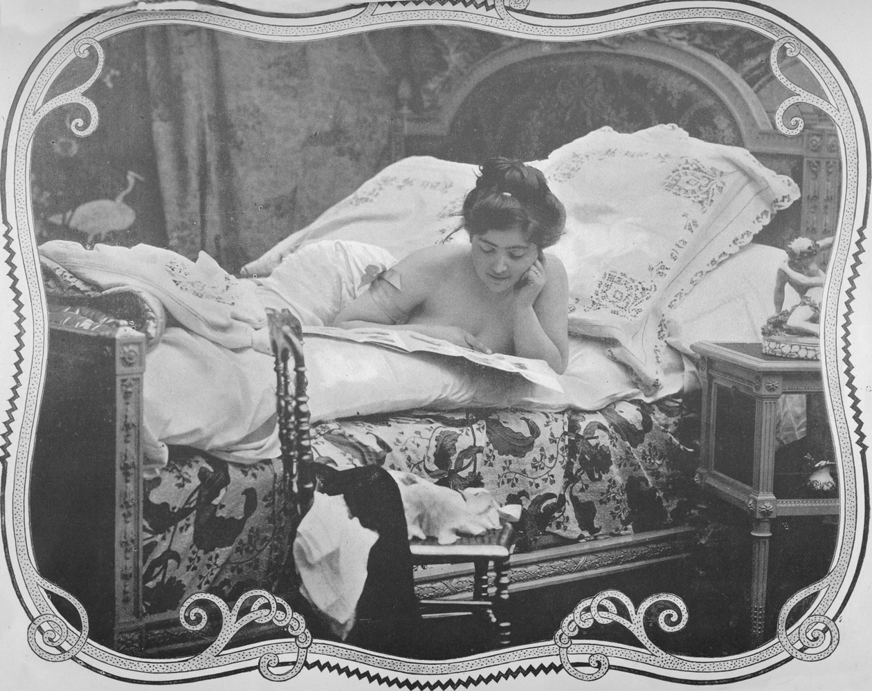 Den vackra bilden, 1900 av Unbekannt