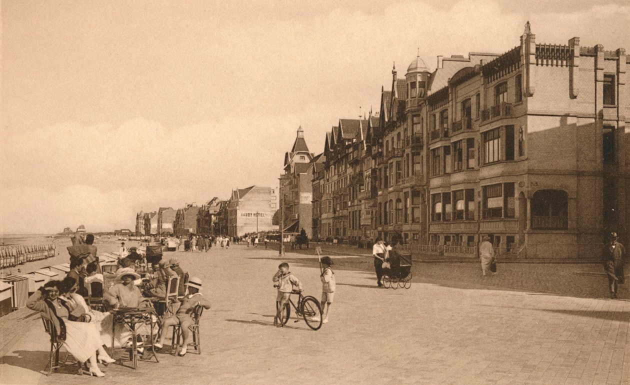 La Digue, Promenade, c1900. av Unbekannt