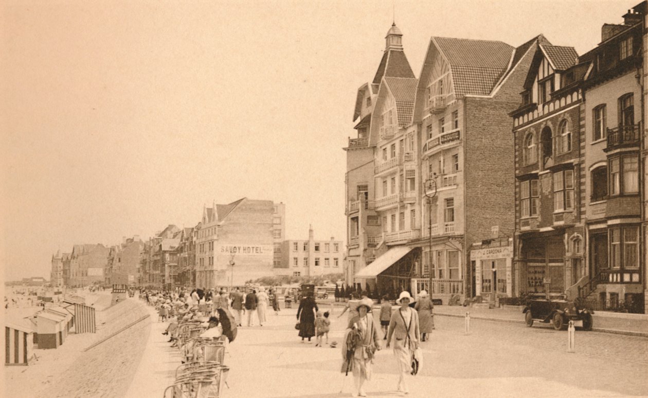 La Digue, Promenade, c1900. av Unbekannt
