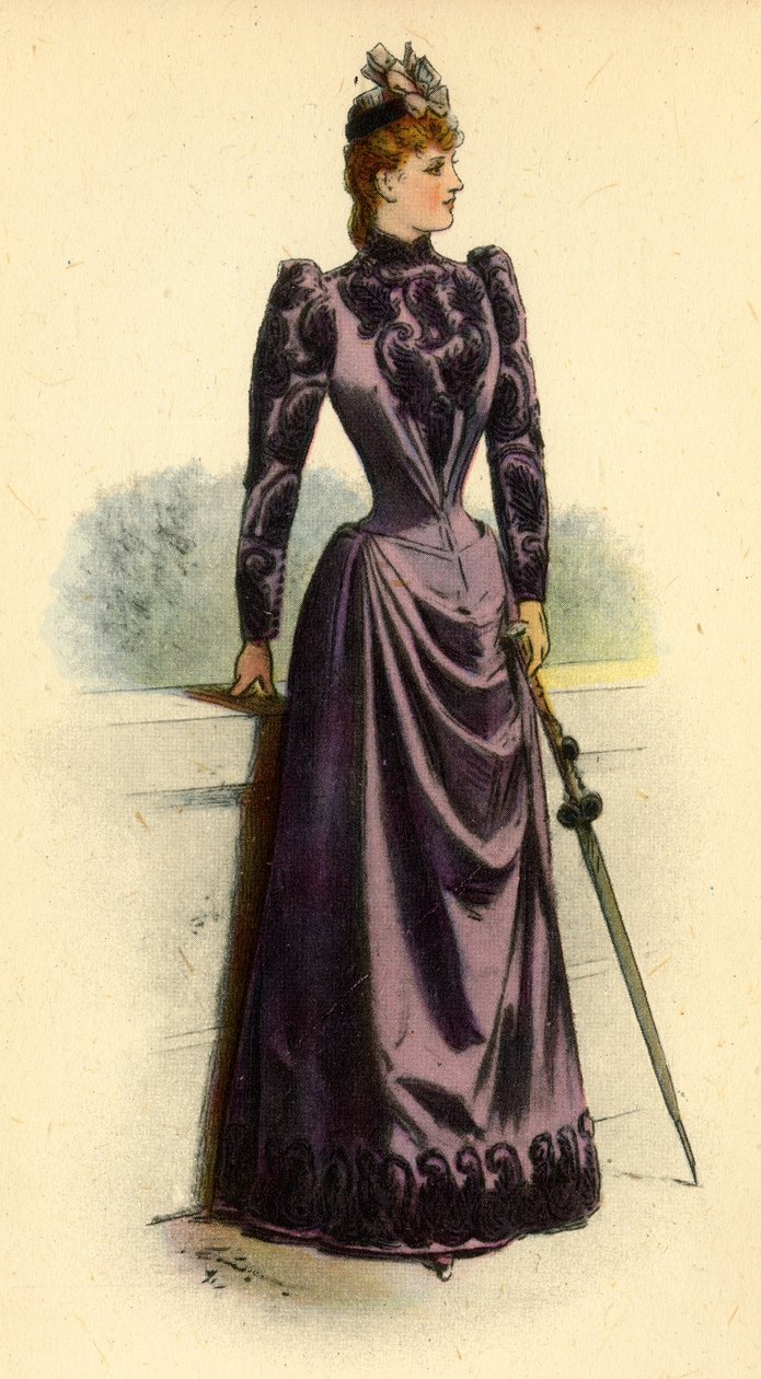 Konstnärligt mode, 1890, 1943. av Unbekannt