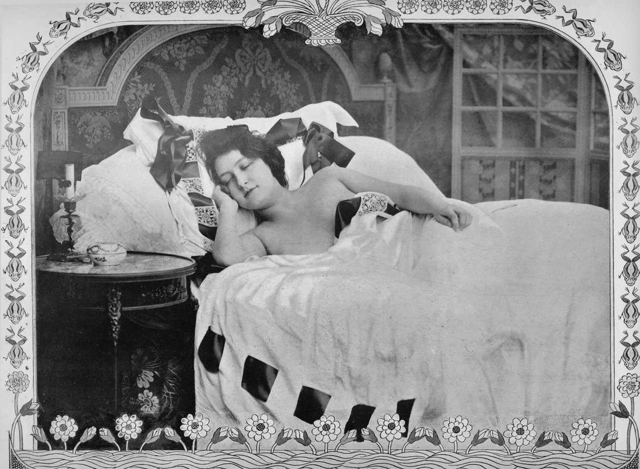 Den första drömmen, 1900 av Unbekannt