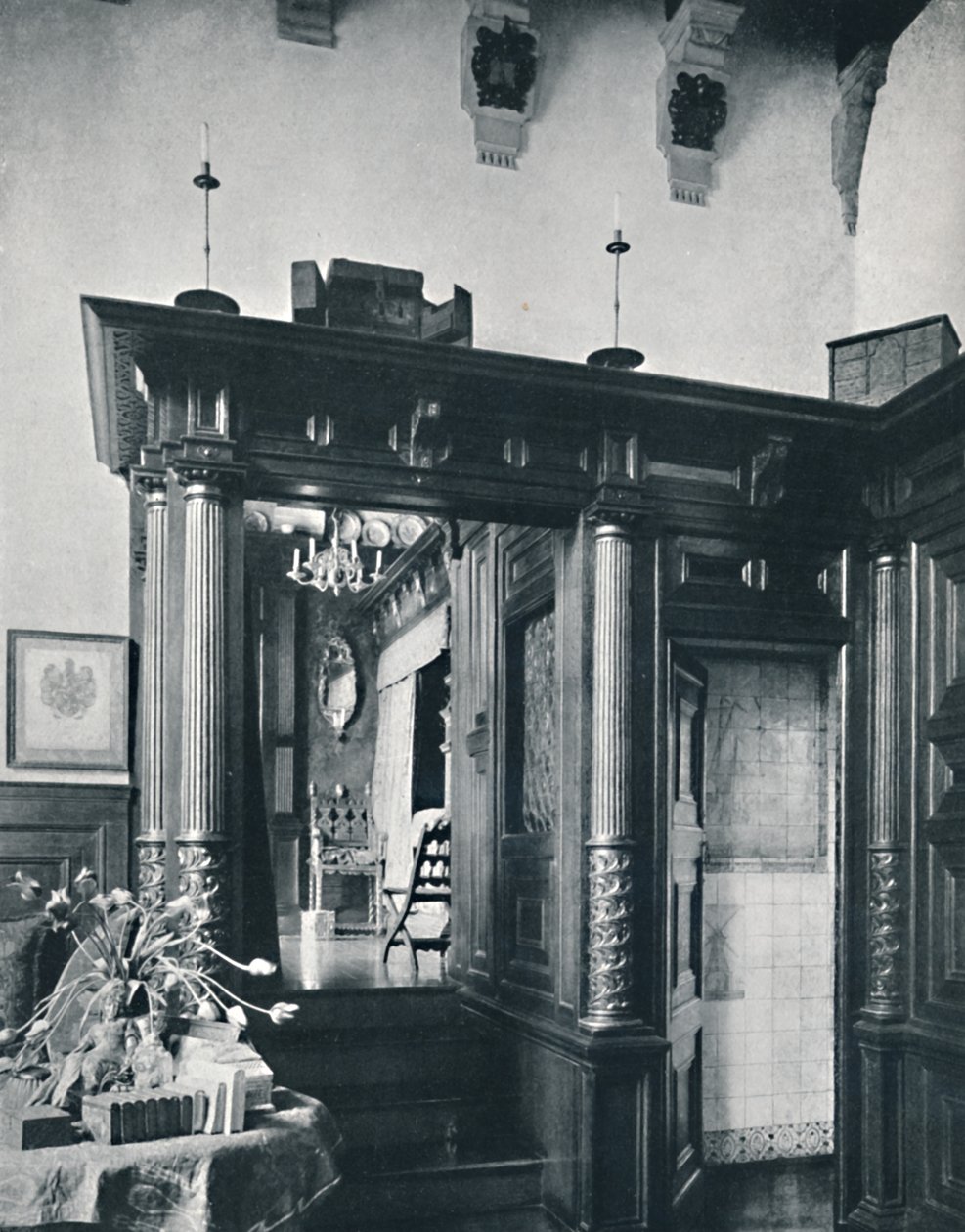 Lady Alma-Tademas Studio, sent 1800-tal. av Unbekannt
