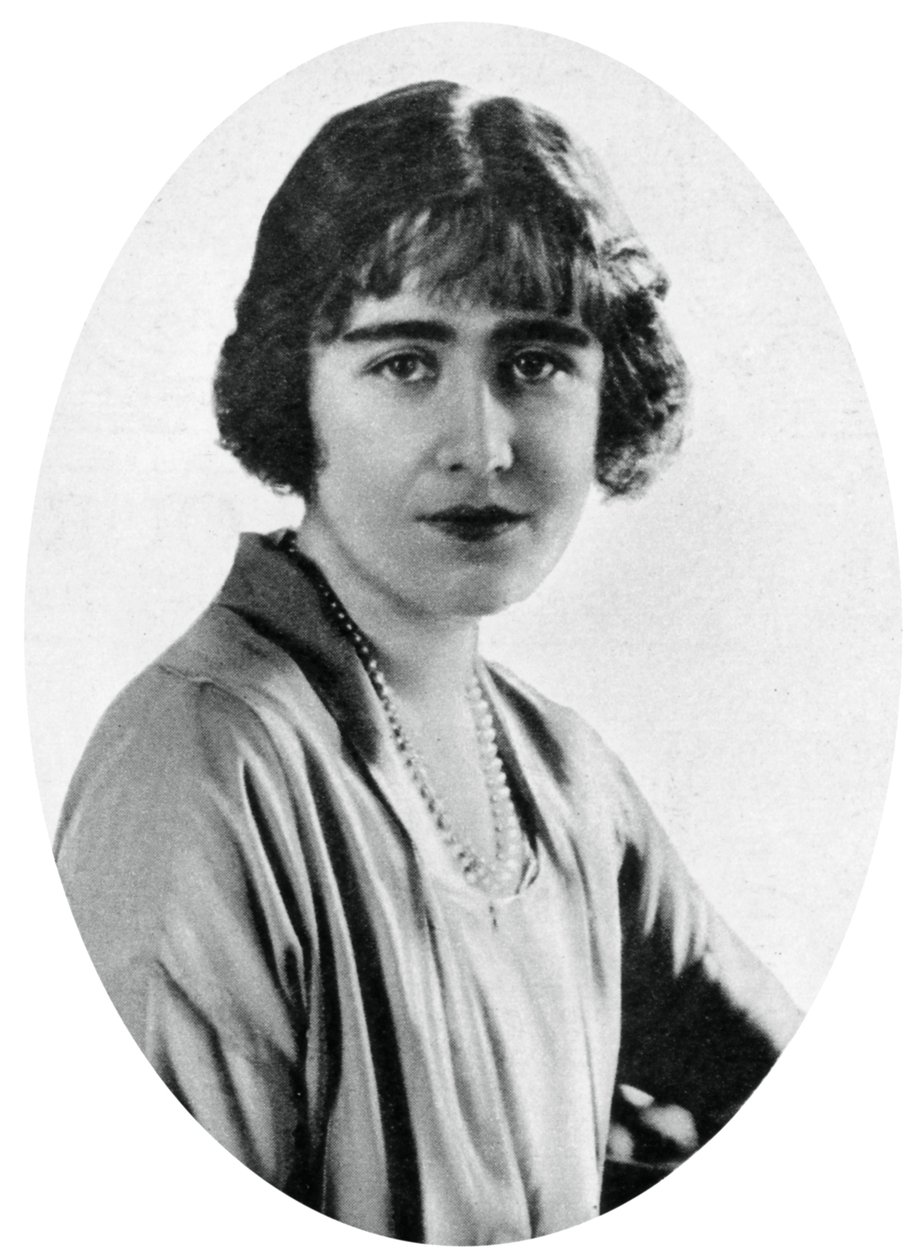 Lady Elizabeth Bowes-Lyon 1923, 1937 av Unbekannt
