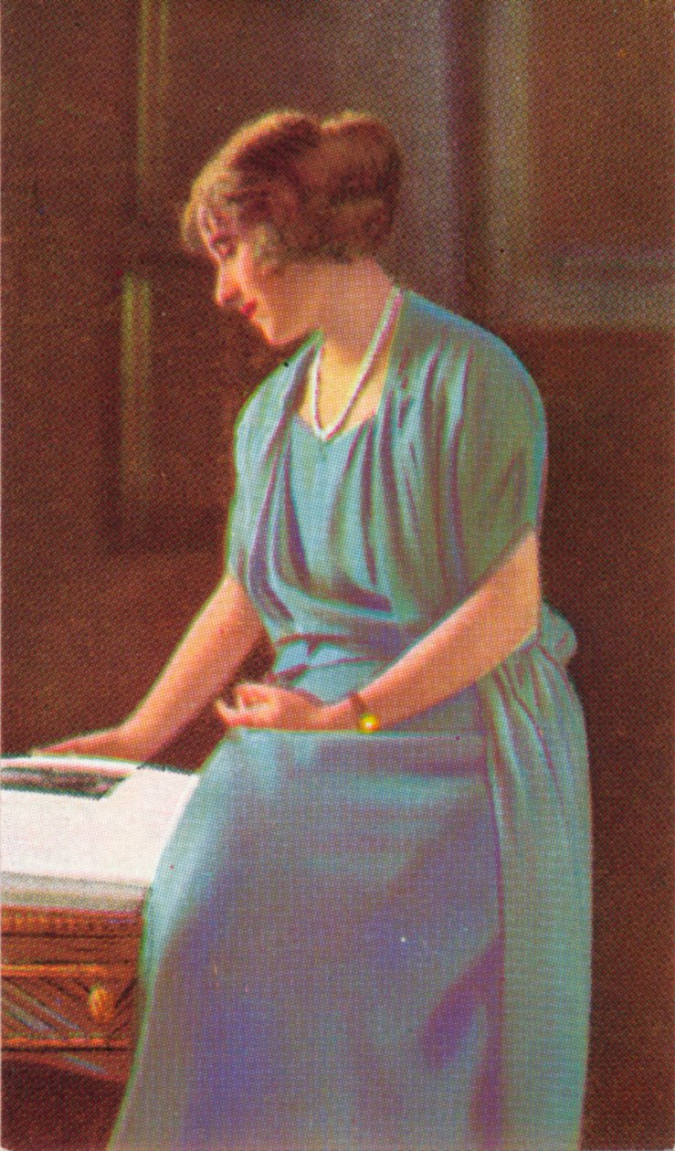 Lady Elizabeth Bowes-Lyons 1900-2002 av Unbekannt