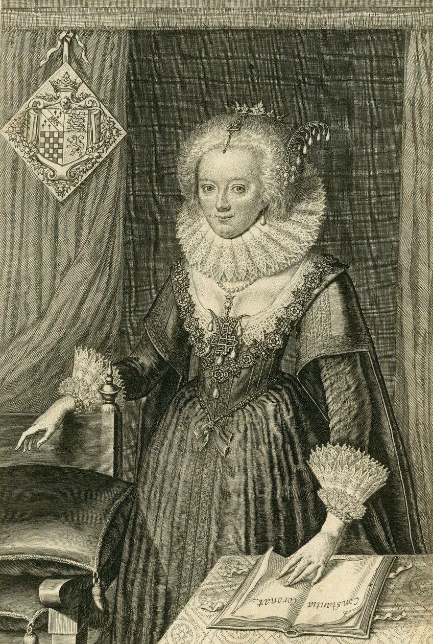 Lady Frances Stewart, hertiginna av Richmond och Lennox 1647-1702, ca 1663. av Unbekannt