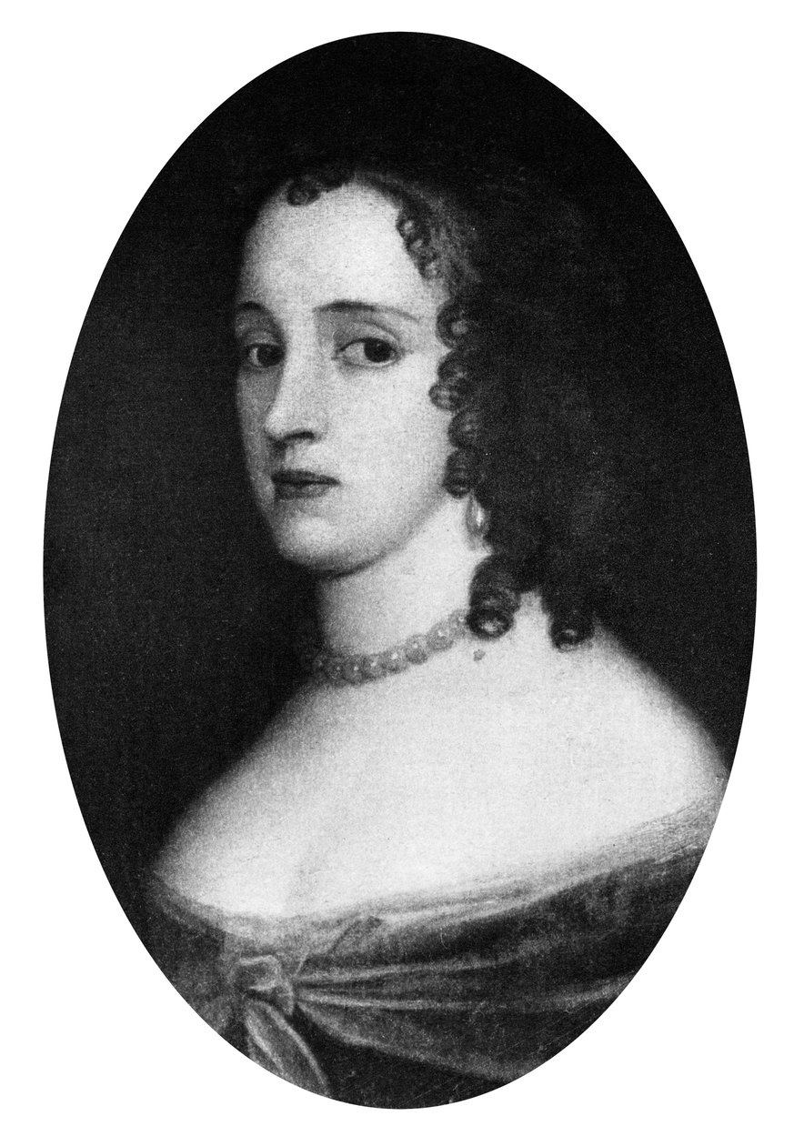 Lady Jane Lane, engelsk Stuart-trojalist, 1907 av Unbekannt