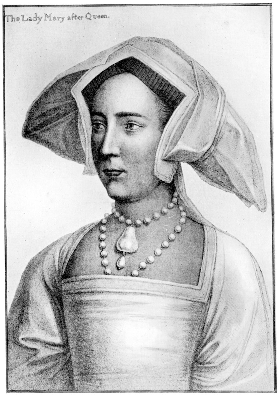 Lady Mary, 1500-talet, 1910 av Unbekannt
