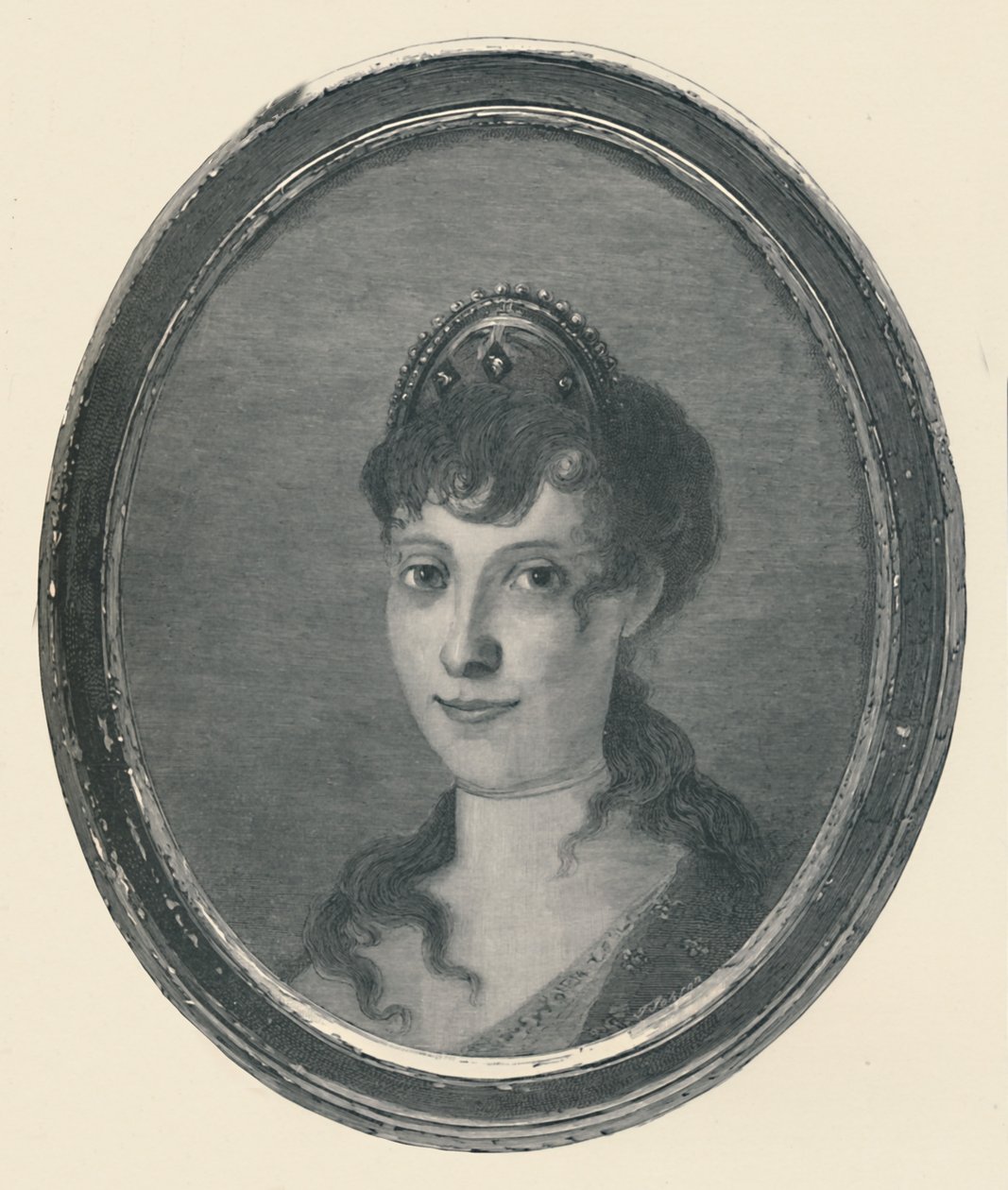 Laetitia Ramolino - Hustru till Carlo Buonaparte, mor till Napoleon Bonaparte, c1780, 1896. av Unbekannt