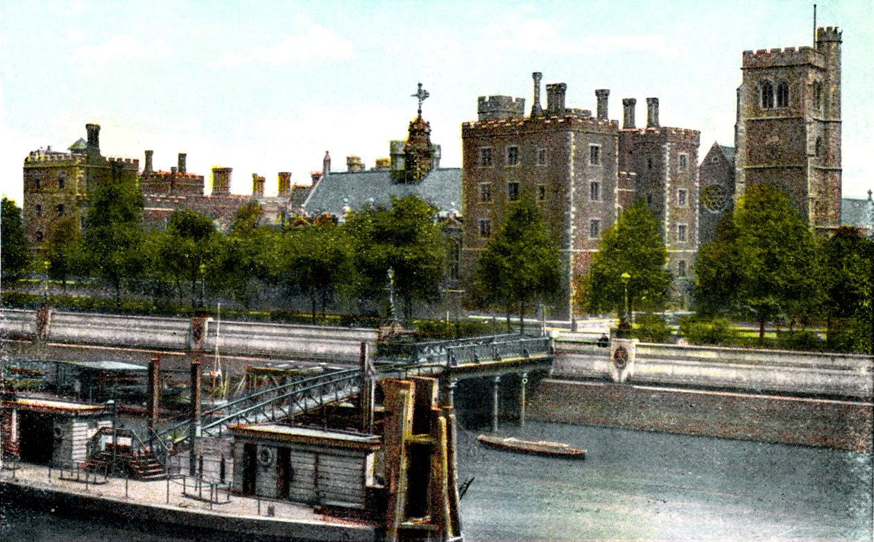 Lambeth Palace, London, 1900-talet av Unbekannt