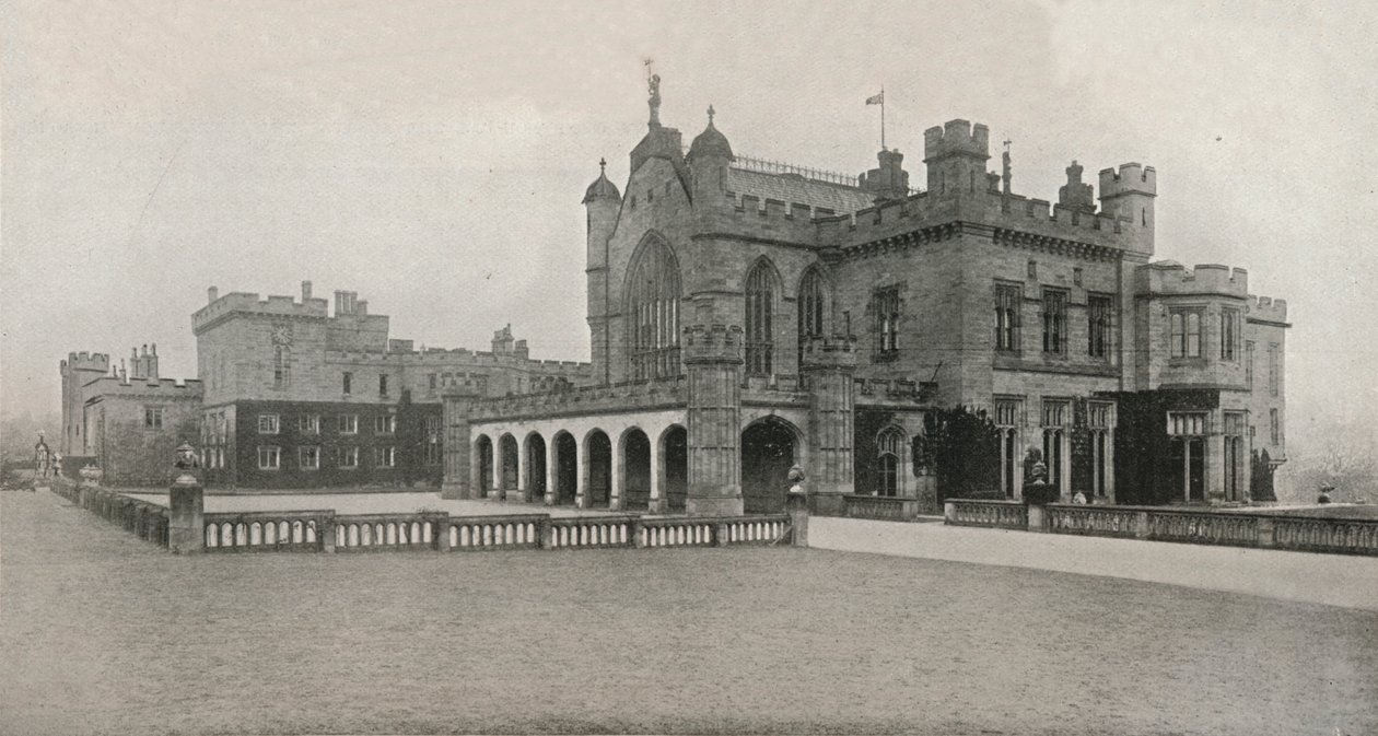 Lambton Castle, Durham, säte för Rt. Hon. Jarlen av Durham, c1913 av Unbekannt