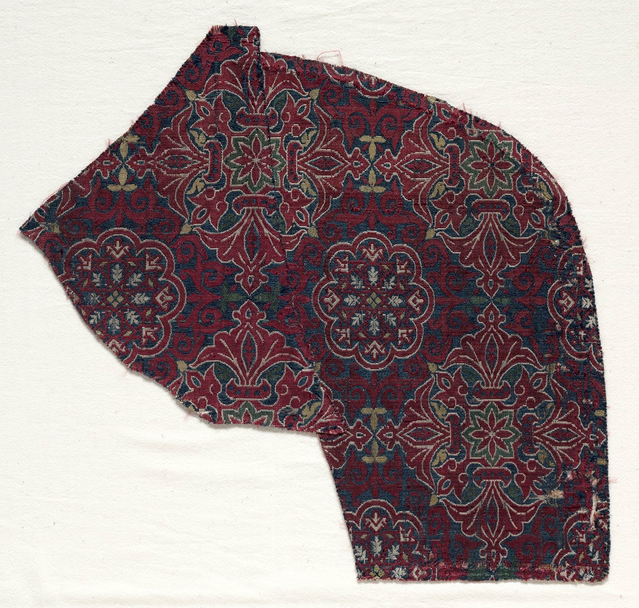 Lampasfragment med bladmedaljonger, 1300-1499. av Unbekannt