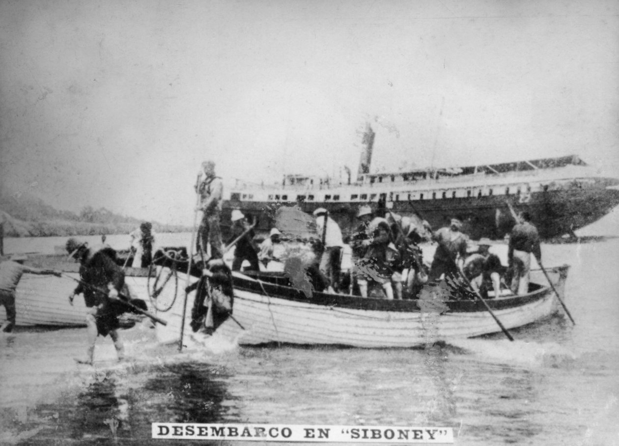 Landning i Siboney, 1898, 1920-talet av Unbekannt