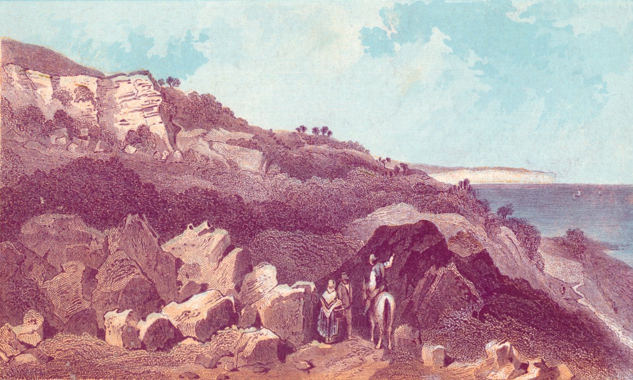 Jordskred - East End, 1800-talet av Unbekannt