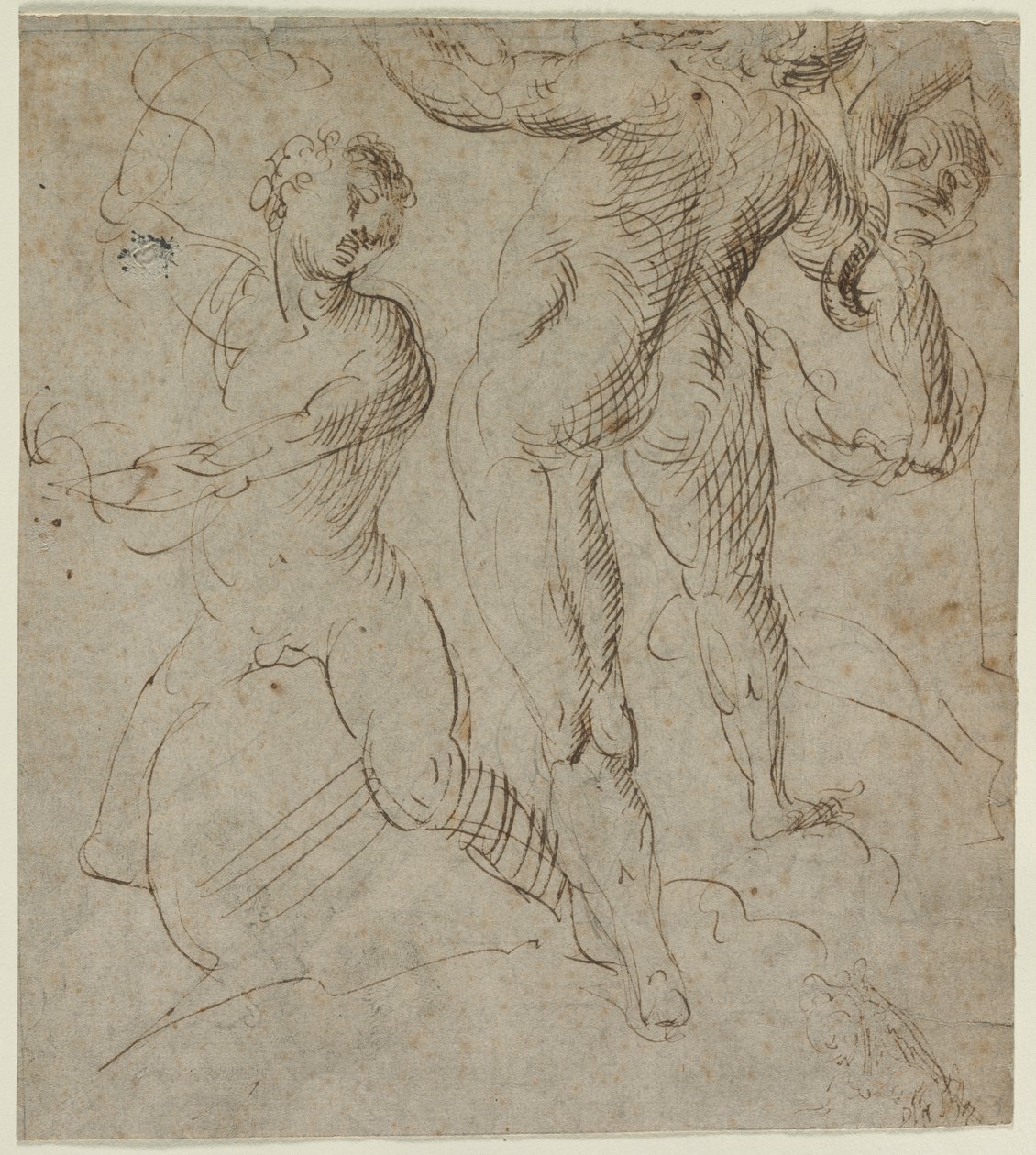 Laocoön recto, andra hälften av 1500-talet. av Unbekannt