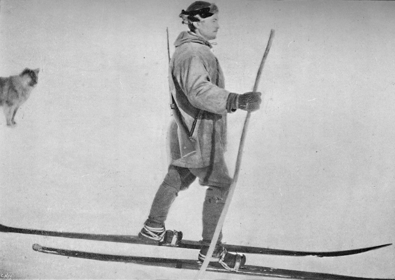Lars Pettersen om snöskor, c1893-1896, 1897 av Unbekannt
