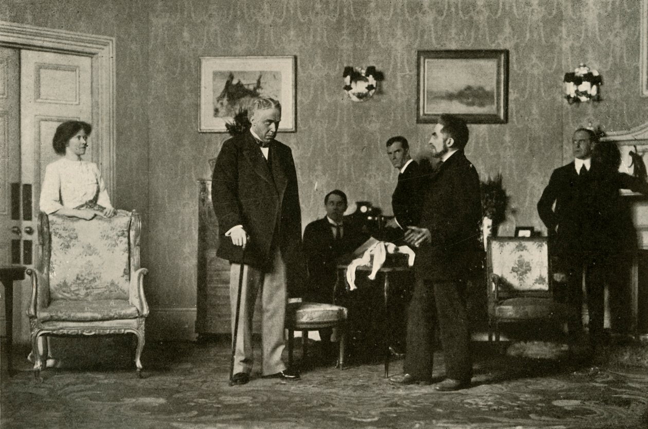 Sista stridsscenen, 1909, 1928. av Unbekannt