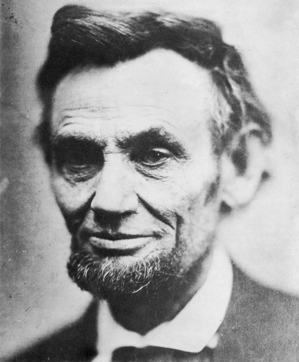 Sista fotografiet av Abraham Lincoln, 1809-1865, april 1865 av Unbekannt