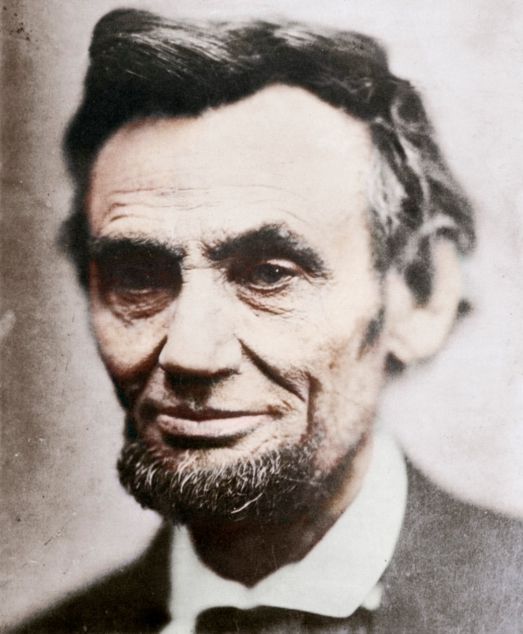 Sista fotografiet av Abraham Lincoln, 1809-1865, april 1865 av Unbekannt