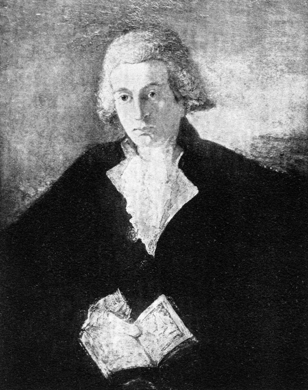 Laurence Sterne, engelsk romanförfattare och anglikansk präst från 1700-talet, 1913 av Unbekannt
