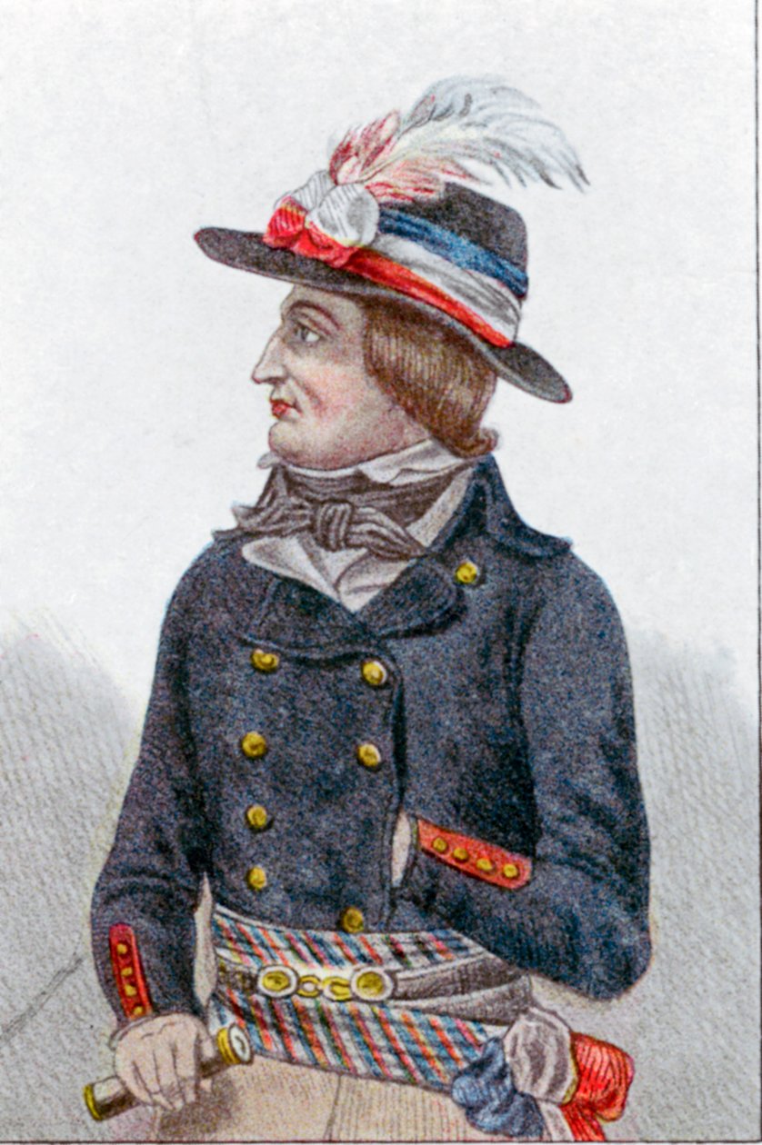 Lazare Nicolas Marguerite Carnot, fransk revolutionär av Unbekannt